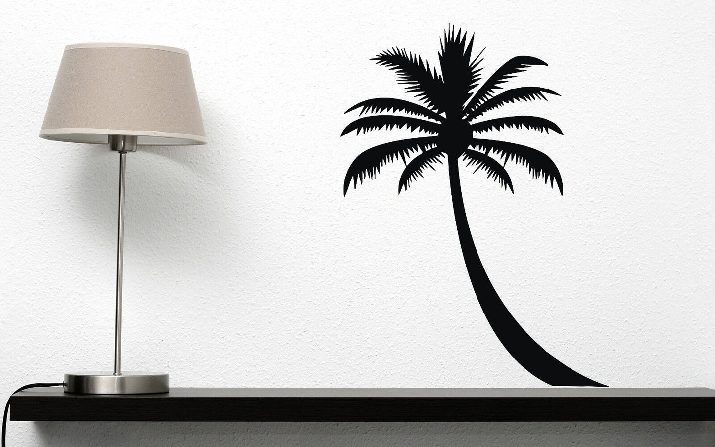 Wall Sticker Banana Coconut Palm Sea Sun Beach Paradise Vinyl Decal (n322)