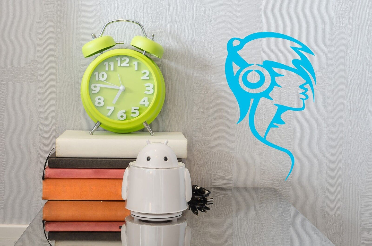 Wall Stickers Vinyl Decal Trendy Teenager Listen to Music Headphones (n353)