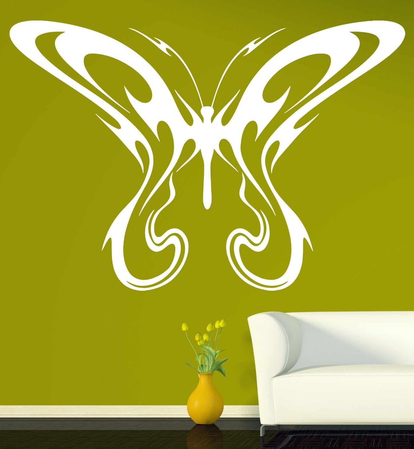 Wall Sticker Vinyl Decal Beautiful Butterfly Magnificent Wing Span (n424)