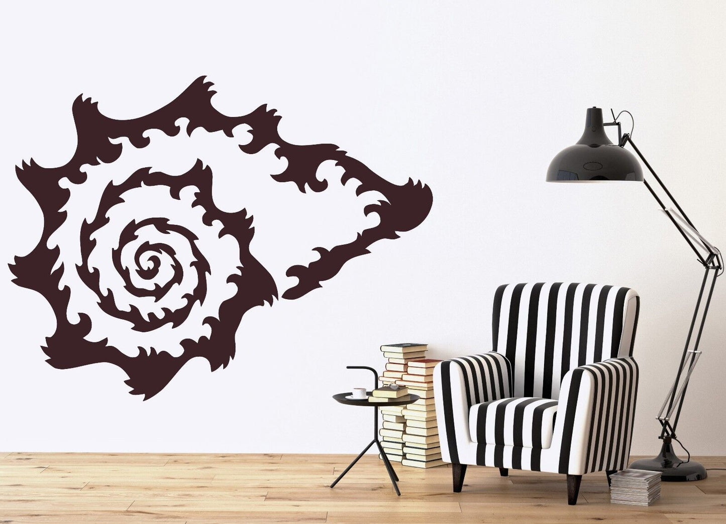 Wall Vinyl Sticker Decal Ocean Sea Wave Sea Shell Clam Decor (n455)