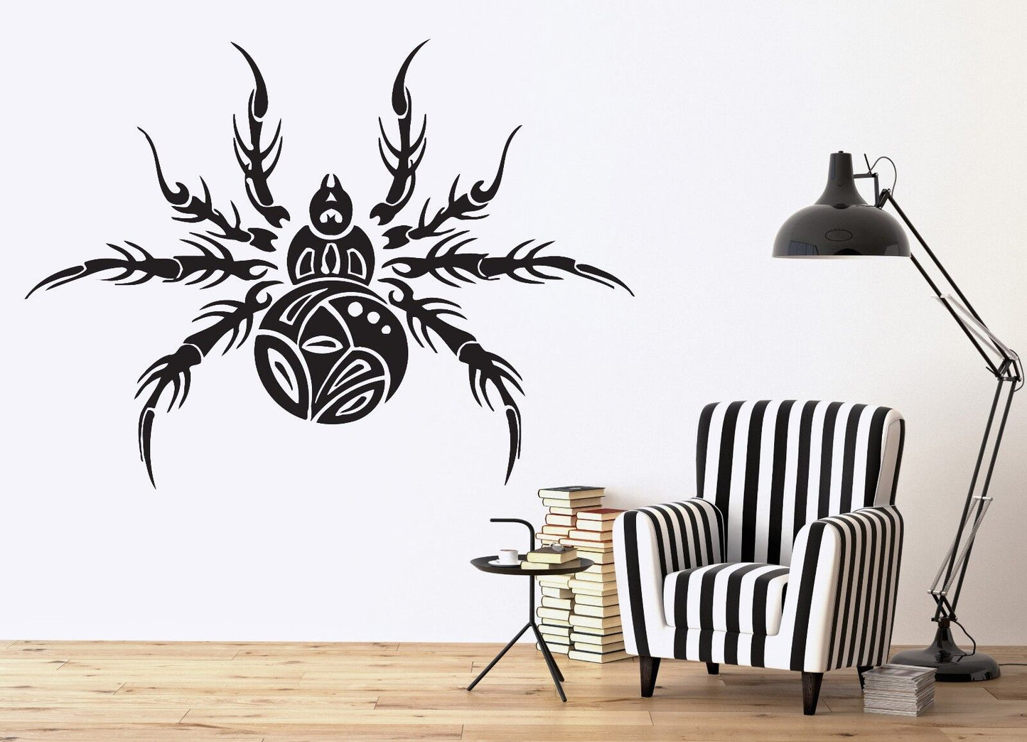 Wall Vinyl Sticker Decal Spider gorgeous representative predator insect (n519)