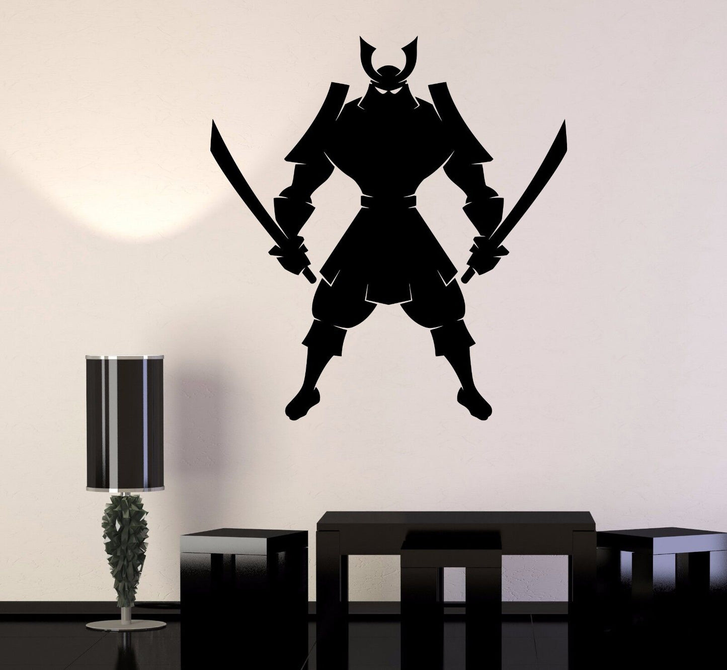 Vinyl Wall Decal Japanese Samurai Warrior Boy Room Japan Stickers (290ig)