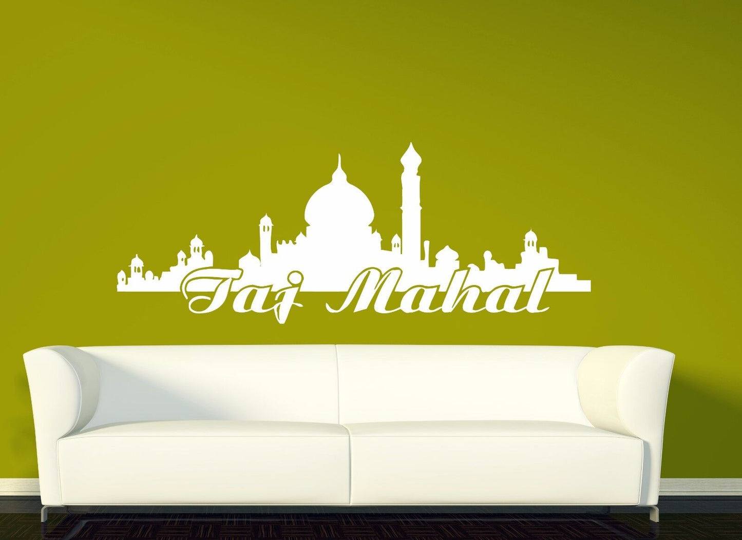 Wall Vinyl India Agra Mausoleum Taj Mahal Mosque Sticker Decal (n583)