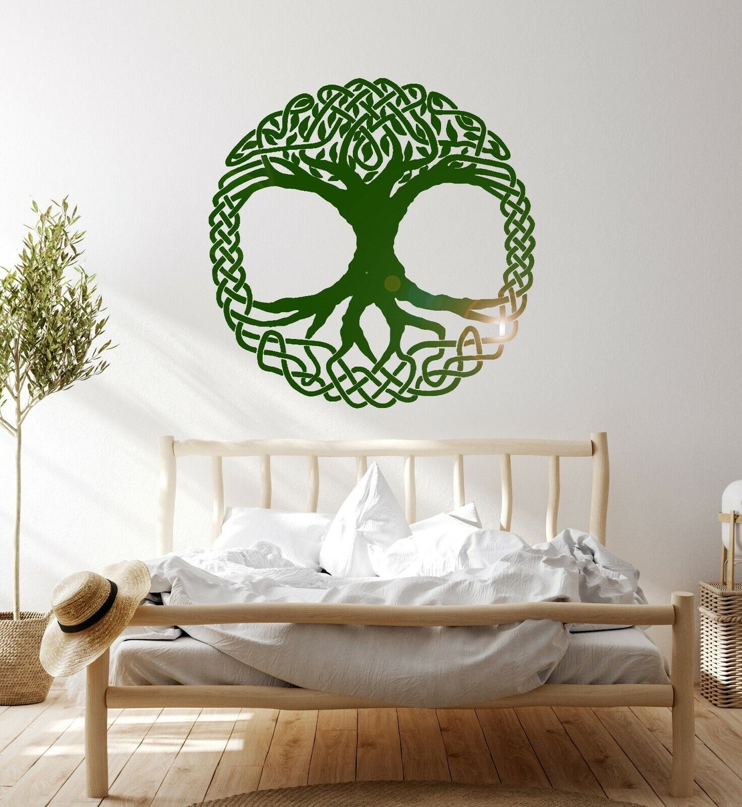 Vinyl Wall Decal Celtic Tree Ireland Ornament Irish Stickers Mural (451ig)