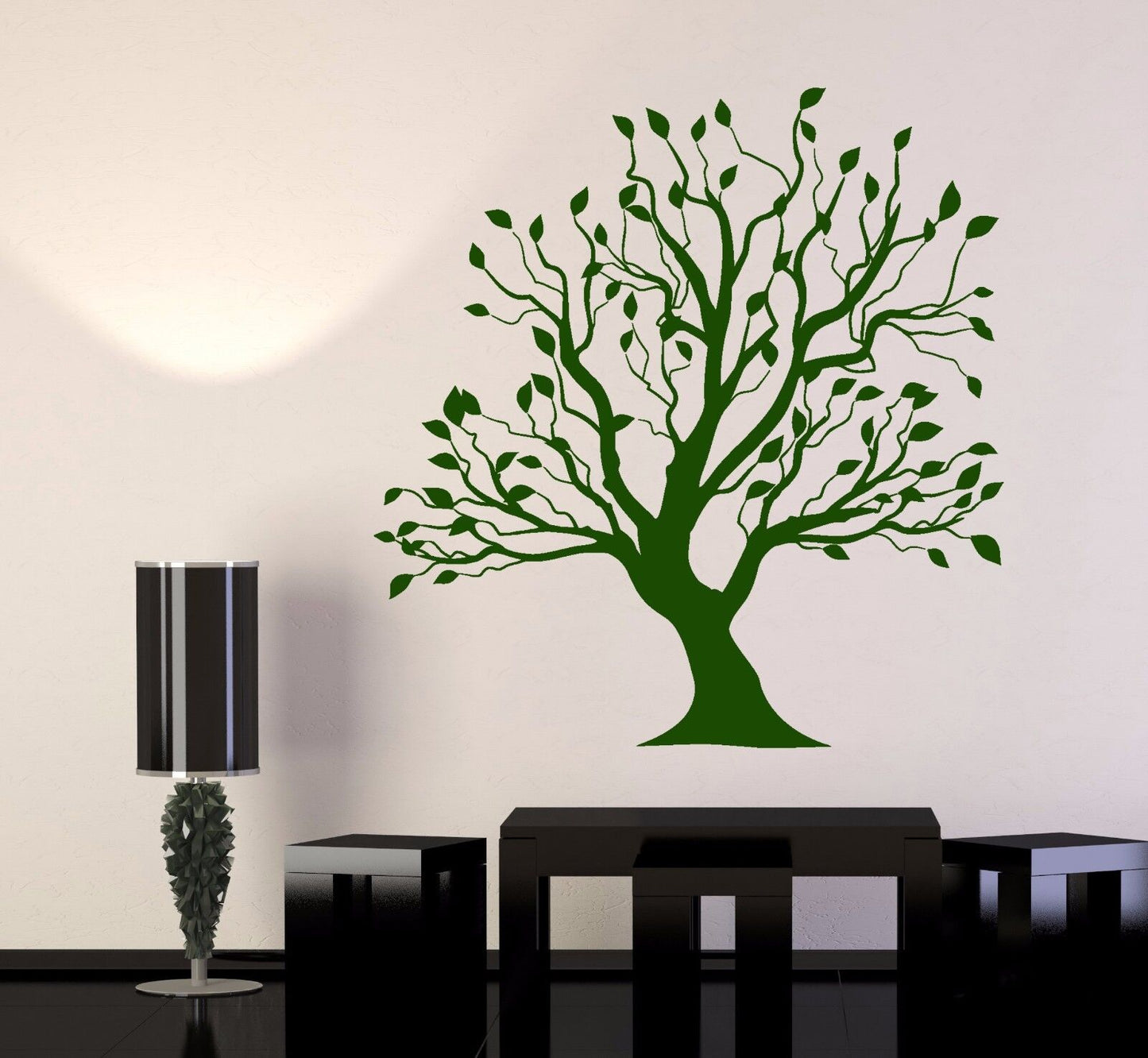 Wandtattoo Baum Natur Land Garten Zimmer Deko Erde Vinyl (662ig)