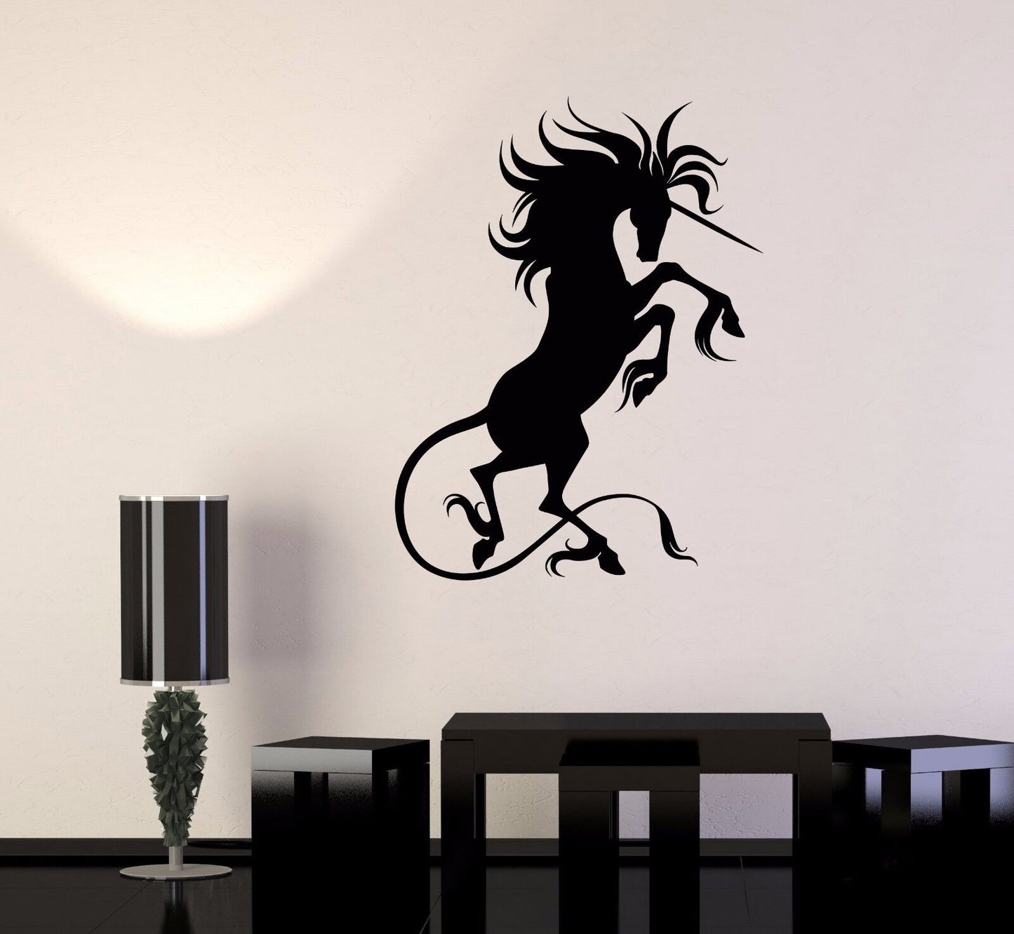 Vinyl Wall Decal Unicorn Fantasy Fantastic Beast Fairy Tale Stickers (997ig)