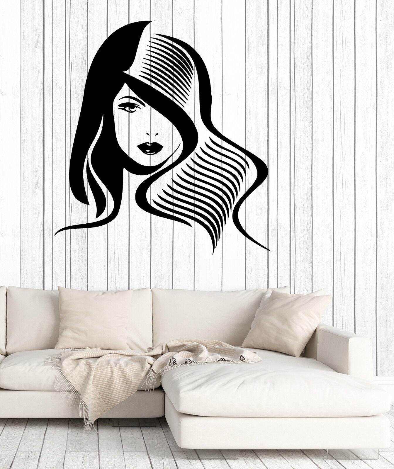 Vinyl Decal Wall Sticker Sexy Beautiful Girl Women Decor (M631)