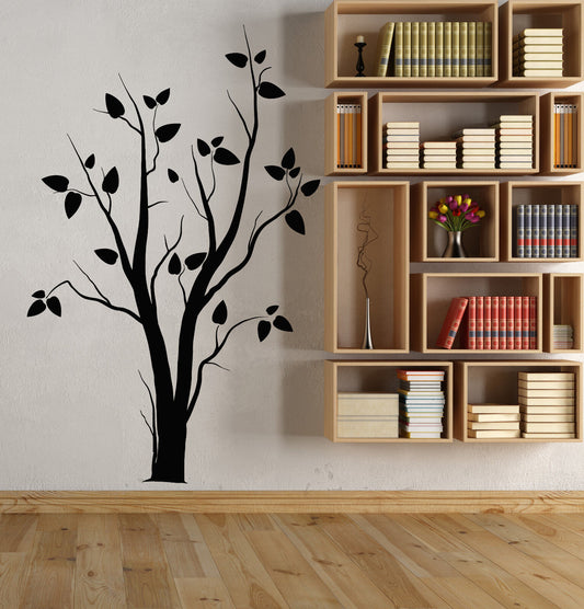 Vinyl Wall Decal Abstract Tree Nature Gothic Style Room Decor Stickers (1430ig)