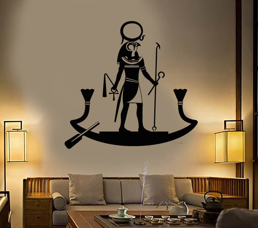 Vinyl Wall Decal Ancient Egyptian God Ra Religion Egypt Stickers (1750ig)