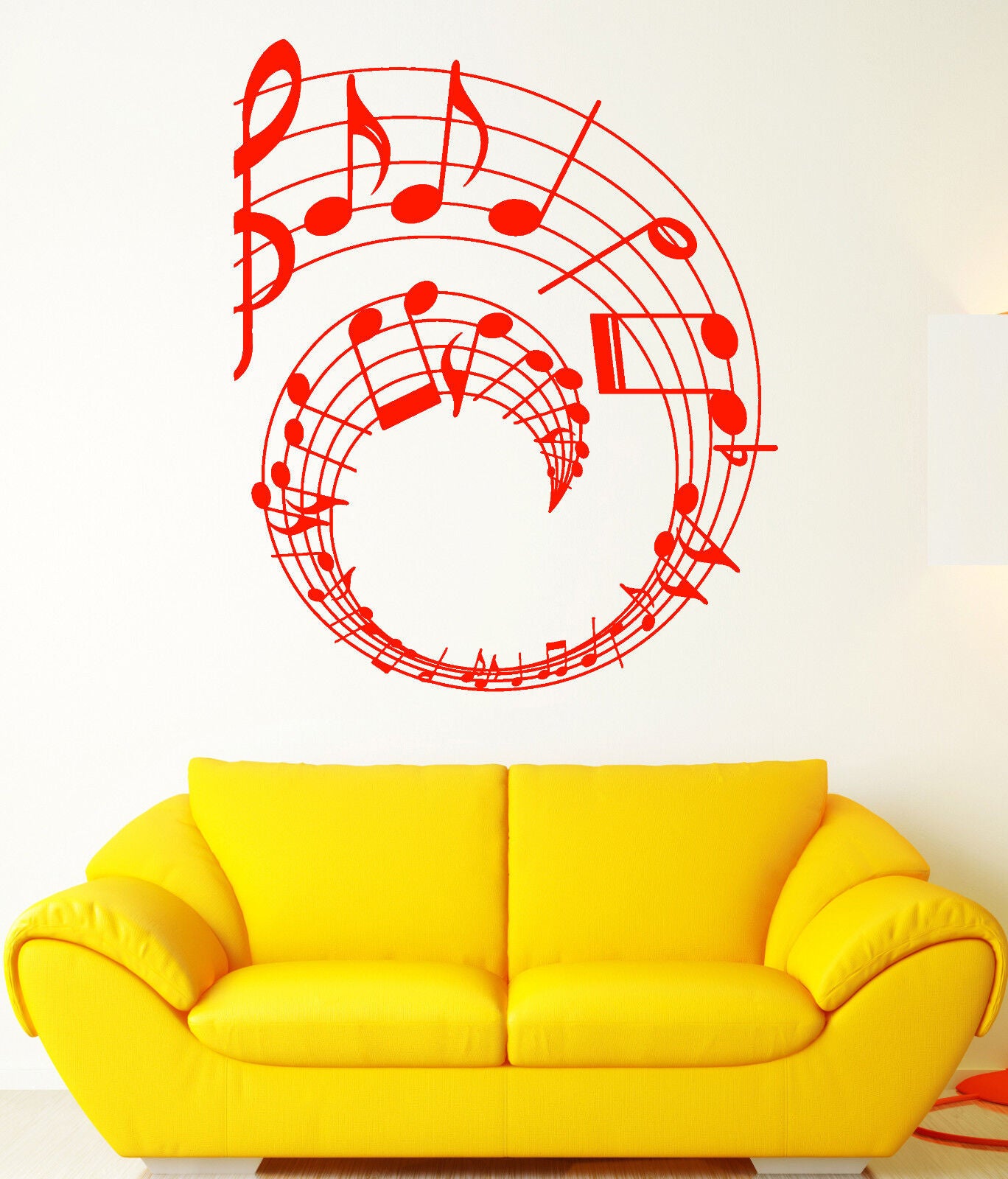 Vinyl Wall Decal Notes Art Music Decor Clef Music School Stickers (1867ig)