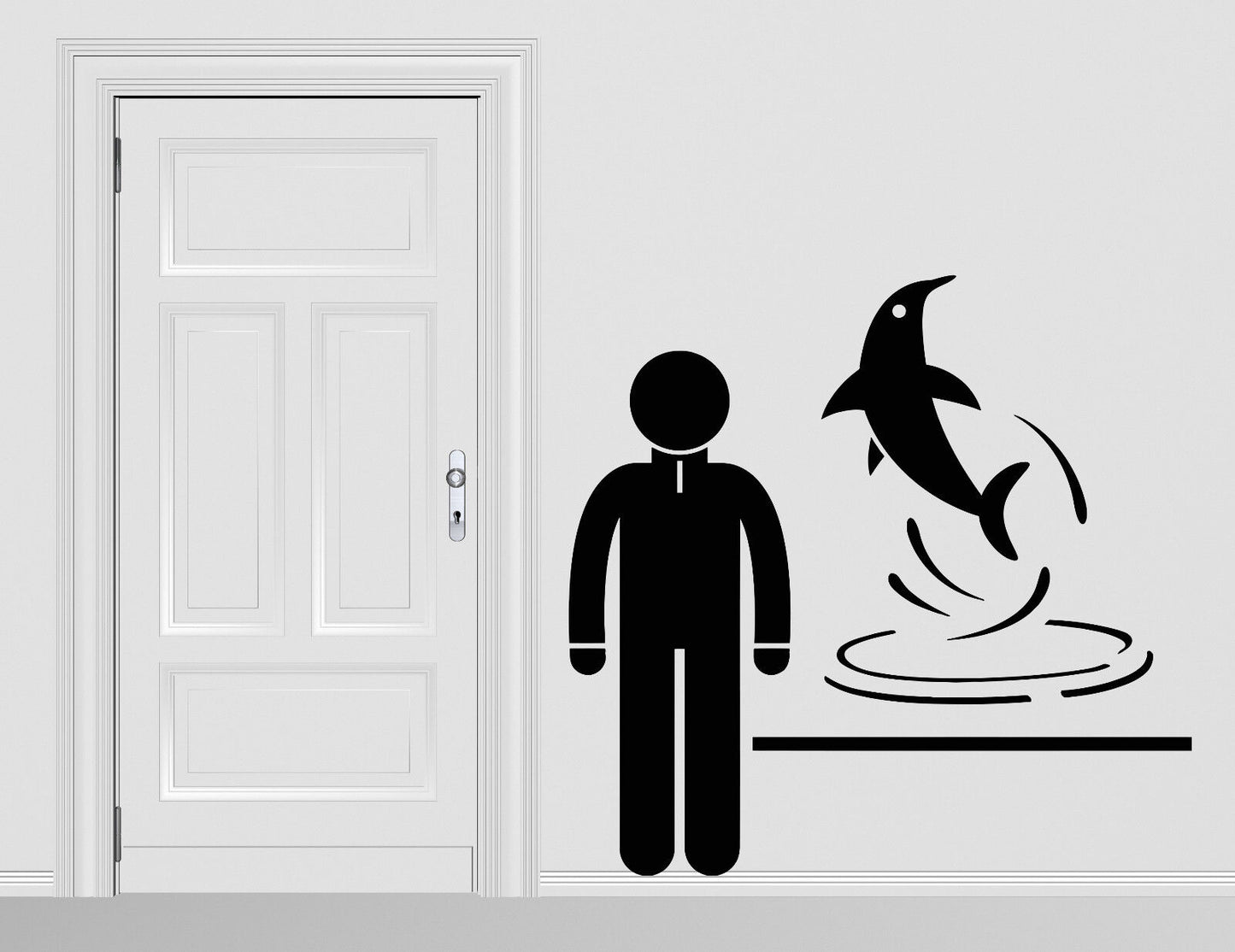 Vinyl Wall Decal Trainer Animals Related Jobs Occupations Careers (n890)