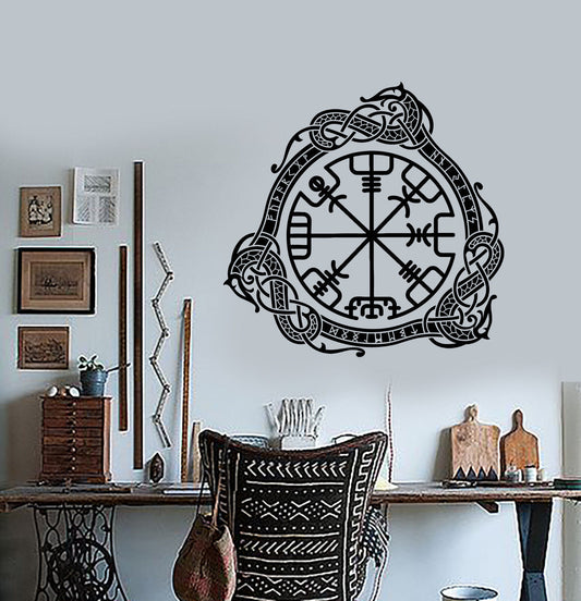 Vinyl Wall Decal Celtic Symbol Ornament Charm Runes Stickers (3262ig)