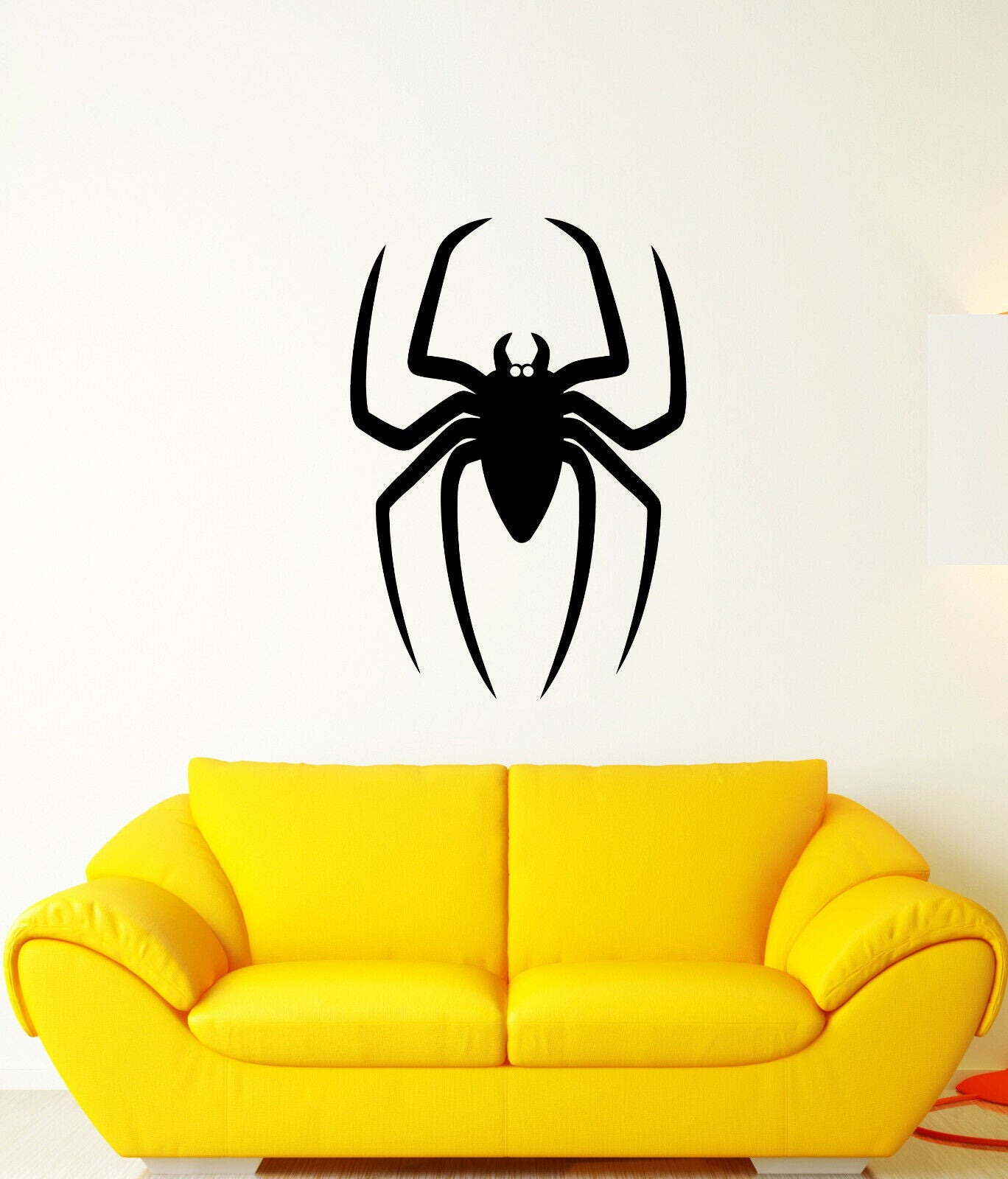 Wandtattoo Spinne Silhouette Insekt Kinderzimmer Deko Vinyl 3665ig