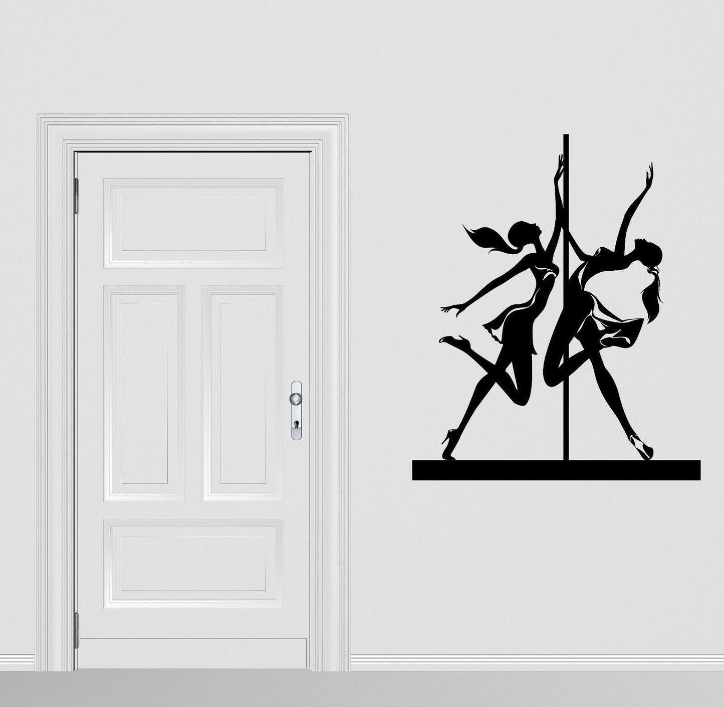 Vinyl Wall Decal Sexy Girl Romantic Dancer Striptease Decor (n1076)