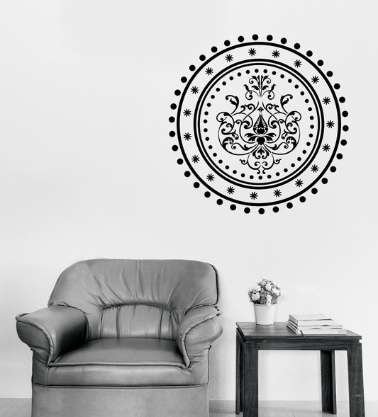 Wall Vinyl Decal Enso Circle Mandala Meditation Yoga Studio Art (n1177)