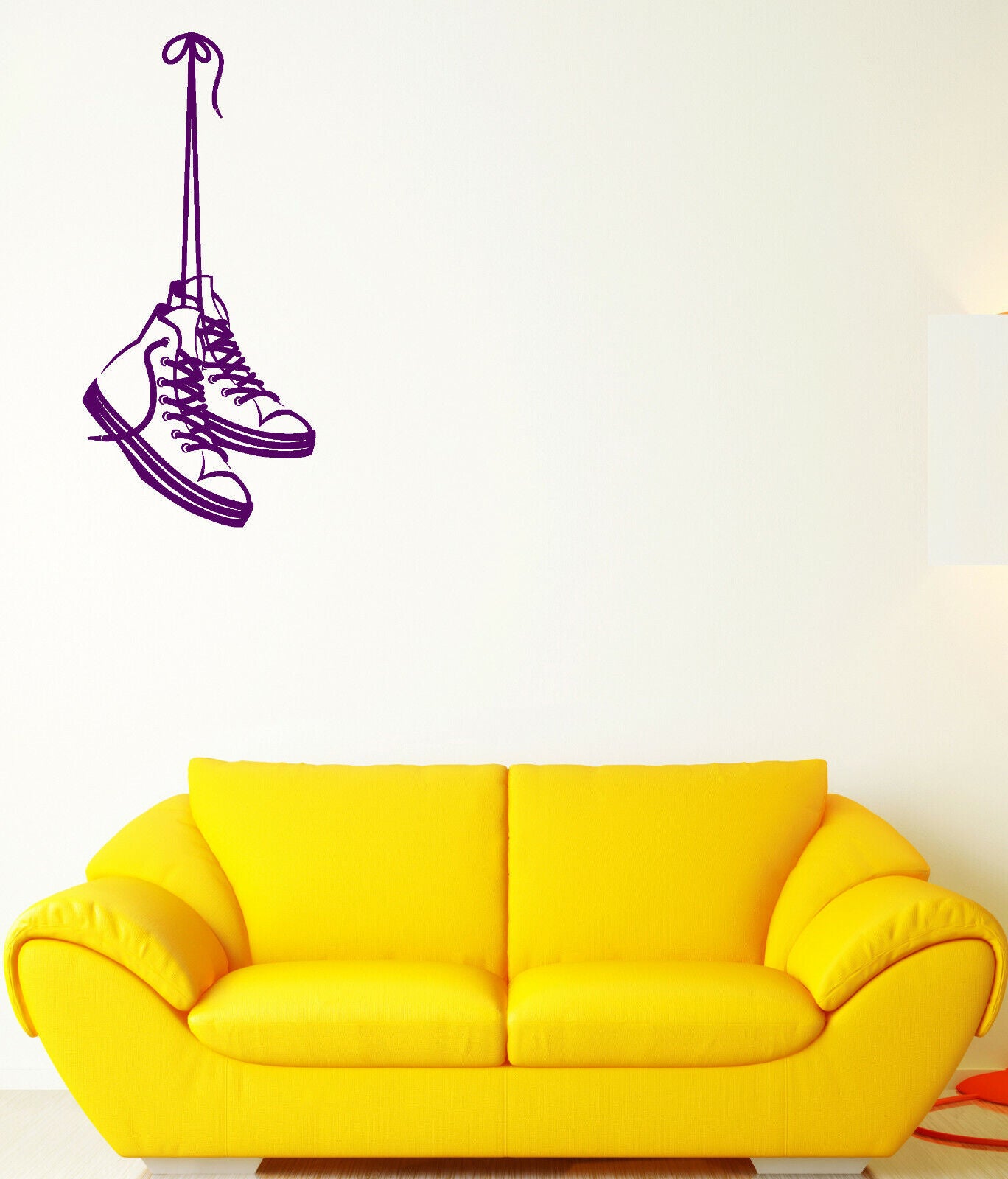 Vinyl Wall Decal Sneakers Shoes Teen Room Decoration Stickers (3984ig)