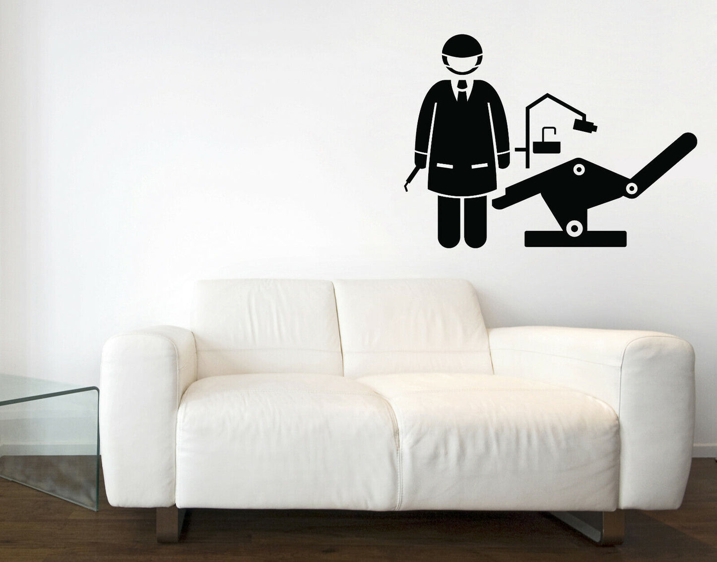 Wall Vinyl Decal Dentist Medical Healthcare Hospital Jobs Career (n1402)