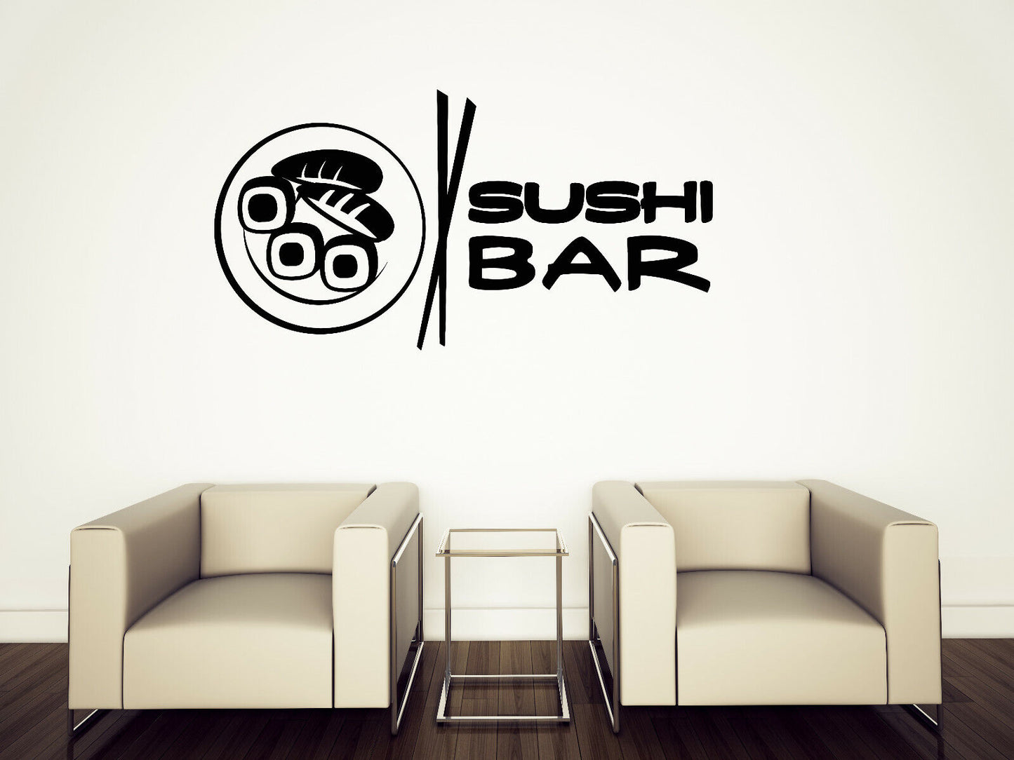 Vinyl Decal Wall Sticker Sushi Roll Japanese Food Restaurant  Icons (n1503)