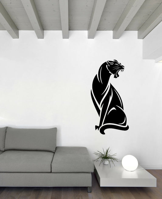 Wall Vinyl Decal Stickers Dangerous Wild Animals Panther Predator (n1620)