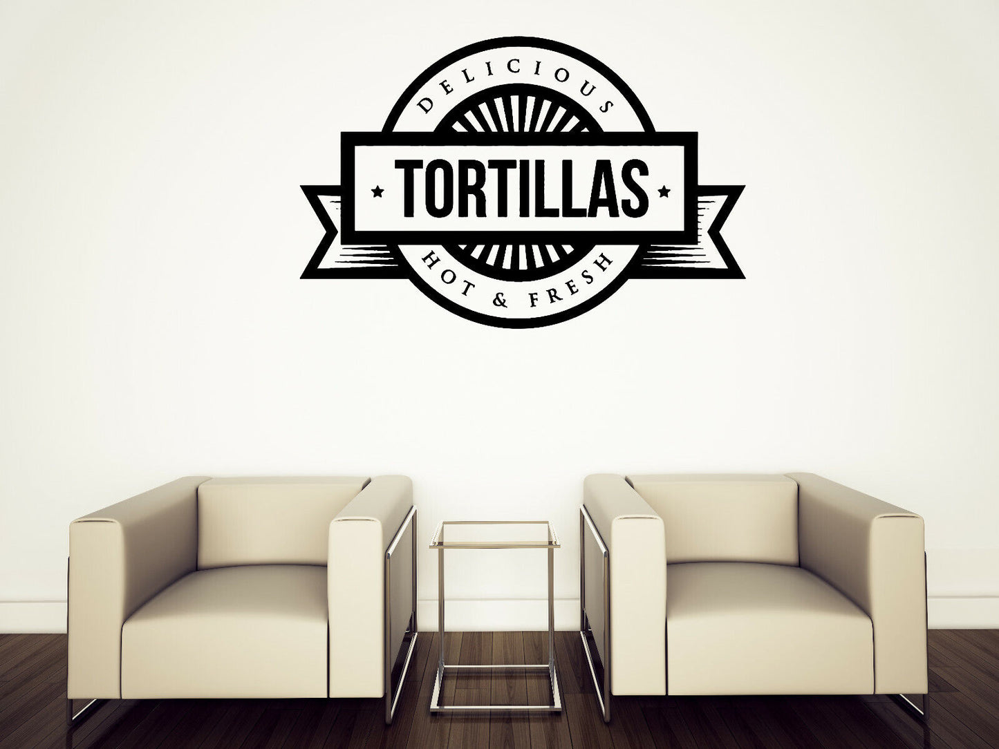 Vinyl Wall Decal Mexican Hot Fresh Burrito Tortillas Delicious Food (n1640)