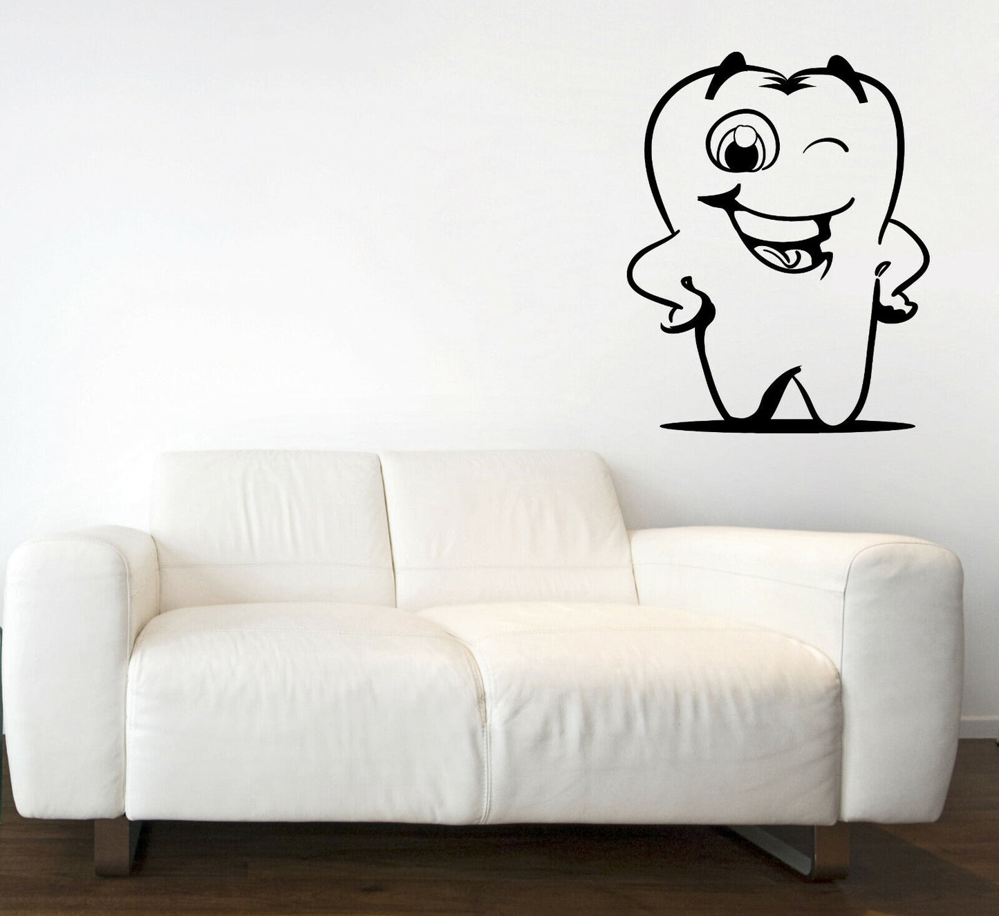 Vinyl Wall Decal Smile Tooth Dentist Stomatology Clinic Stickers (n1743)