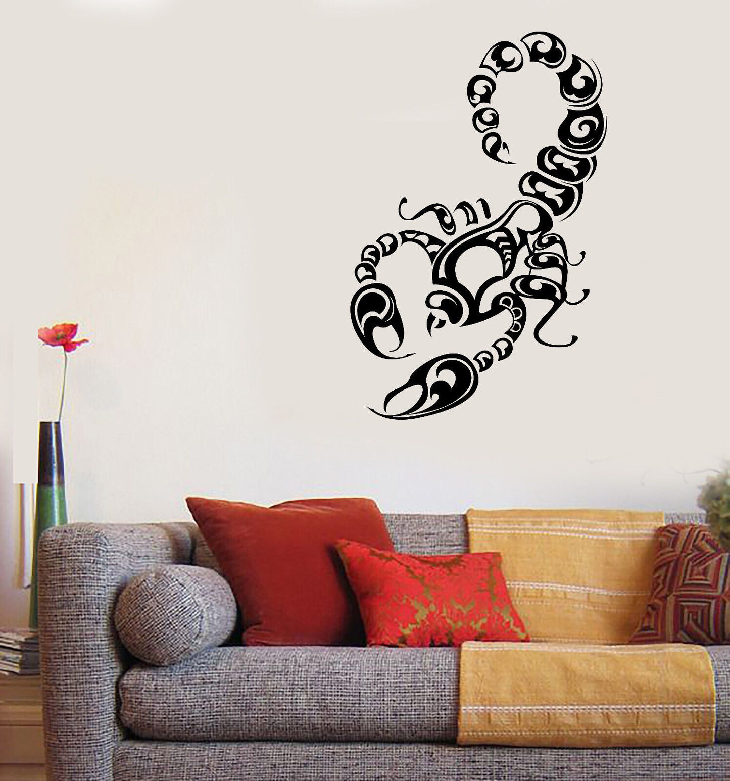 Vinyl Wall Decal Sticker Arachnology Animals Insect Scorpio Sting Venom (n1875)